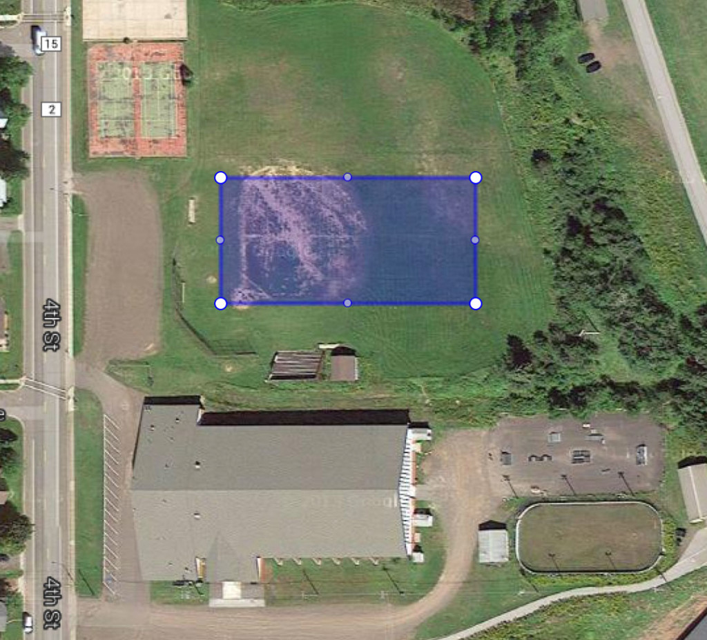 Potential Dog Park Location Position